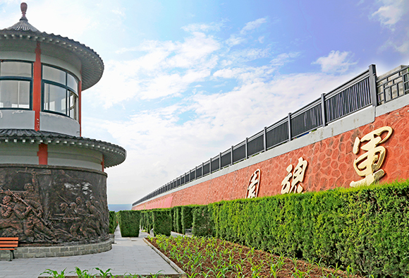 西安霸陵墓園新區(qū)特色功勛園、軍魂園、園丁園、公益園